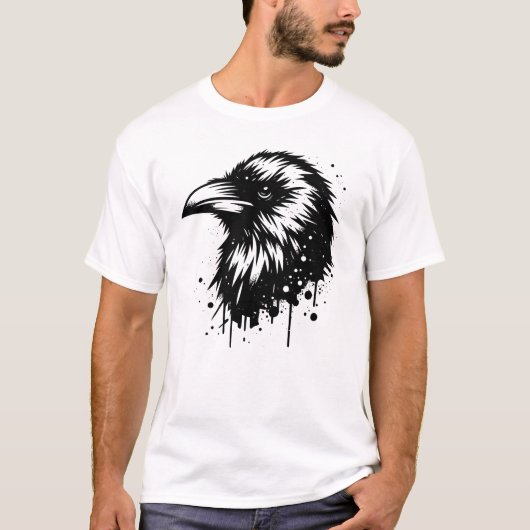 Kraai T-shirt (Voorkant)