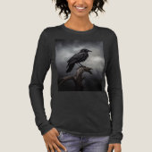 Kraai Tri-Blend Shirt (Voorkant)