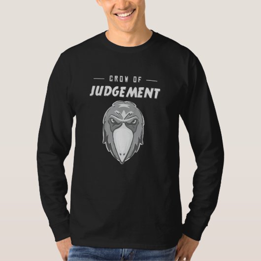 Kraai Van Oordeel Teleurstelling Meme T-shirt (Voorkant)