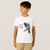 Kraai Weg Boze Kraai Onbeschofte kraaienvogel T-shirt (Voorkant volledig)