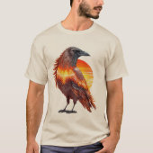 Kraai Zon 01 T-shirt (Voorkant)