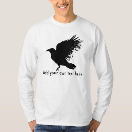 Kraai - zwarte vogel t-shirt