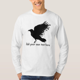 Kraai - zwarte vogel t-shirt