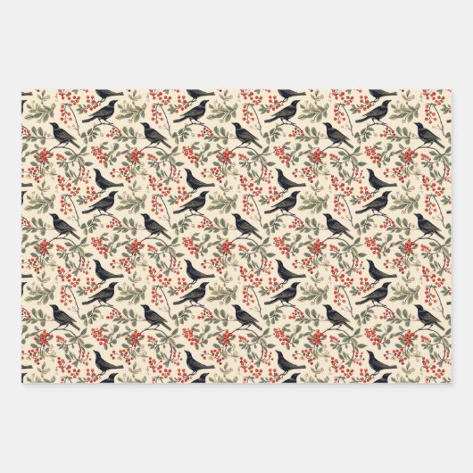 kraaibes inpakpapier vel (Voorkant 2)