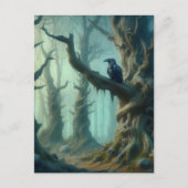 kraaibos briefkaart (Voorkant)