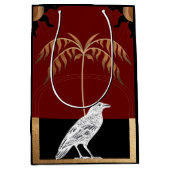 Kraaien, Blackvogels - de Raven Bird Gift Bag Medium Cadeauzakje (Voorkant)