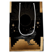 Kraaien, Blackvogels - De vogels van Raven Bird Medium Cadeauzakje (Achterkant)