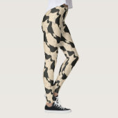 Kraaien en Hart Broek Leggings (Rechts)