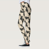Kraaien en Hart Broek Leggings (Links)