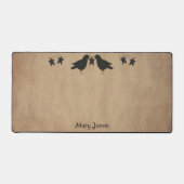 Kraaien en kraag bureaumat (Voorkant)