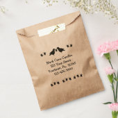 Kraaien en sterren productzak bedankzakje (Gezegeld)