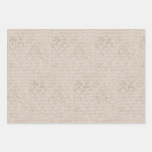 kraaien Ephemera Inpakpapier Vel (Voorkant 2)