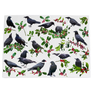 Kraaien Holly Gift Bag Groot Cadeauzakje