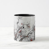 Kraaien in de herfst mok (Midden)