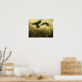 Kraaien van de Korn Poster (Keuken)