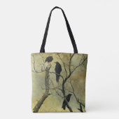 Kraaien vertellen geheimen tote bag (Achterkant)