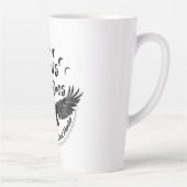 Kraaien voor Bros latte mok (Rechts)