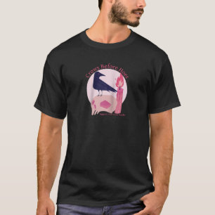 Kraaien voor huizen ondersteunen je lokale moordkr t-shirt