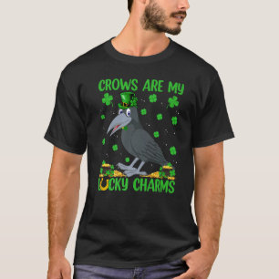 Kraaien zijn mijn gelukkige charmes Crow Bird St P T-shirt