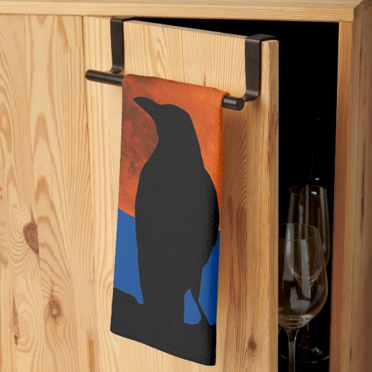 Kraaien, zwarte vogelmaan en Ravens Theedoek (Derde Gevouwen)