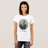 Kraaiende Haan Kukelekuu Grappig  T-shirt (Voorkant volledig)