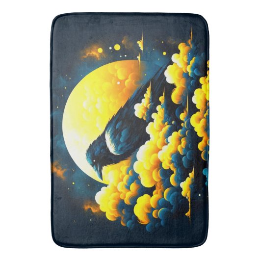 Kraaienkunst Badmat (Voorkant Verticaal)