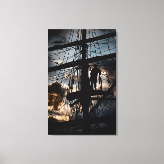 kraaiennest canvas afdruk (Voorkant)