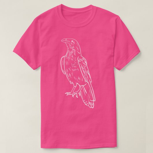 kraailijn t-shirt (Design voorkant)
