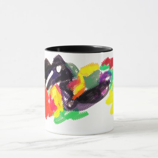 Kraaivlieg herfst mok (Midden)