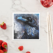 Kraaivogel #kraai servetten (Insitu)