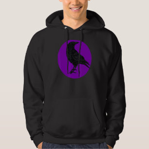 Kraaivogels Minimalistische vogels Hoodie