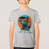 Kraak de code Tri-Blend shirt (Voorkant)