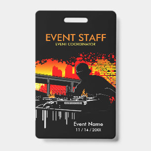 Kraak Hits Personeelsfeest Coördinator Badge