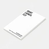 KRAAK. LANCERING. VLIEG! Gedurfde inspiratie geper Post-it® Notes (Schuin)