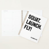 KRAAK. LANCERING. VLIEG! Motivatie gedurfde minima Planner (Display)