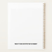 KRAAK. LANCERING. VLIEG! Motivatie gedurfde minima Planner (Achterkant)