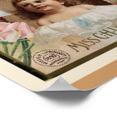 kraakbedekking voor bloemzaad poster (Hoek)