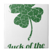 kraakbekken met een maffiakbek tegeltje (Voorkant)