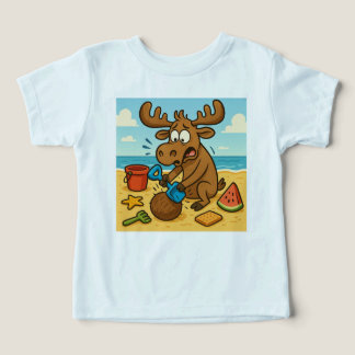 Kraaknotendoppen – Grappige strand T-shirt voor ki