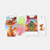 kraaldraak bedankdoosjes (Uitgevouwen)