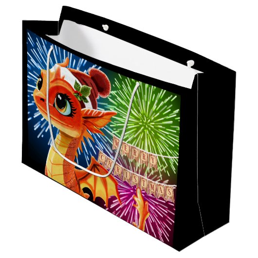 kraaldraak groot cadeauzakje (Voorkant Gekanteld)