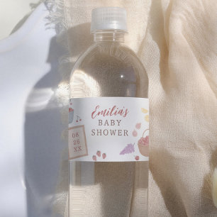Kraamafgeleverde Baby Boerenmarkt Baby Borrel Waterfles Etiket