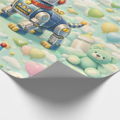 Kraamcadeau inpakpapier (Hoek)