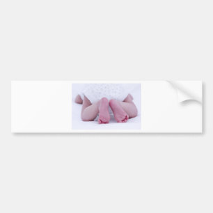 Kraamcadeau voor babyborrel voor peuters en kleute bumpersticker