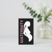 Kraamwinkel Moderne Visitekaartjes (Staand voorkant)