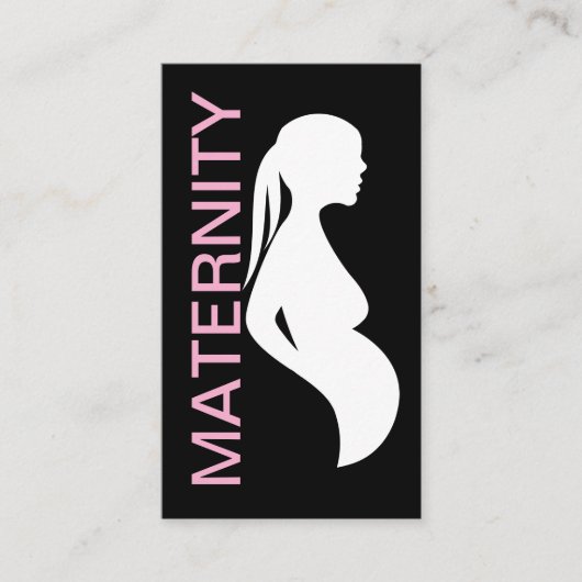 Kraamwinkel Moderne Visitekaartjes (Voorkant)