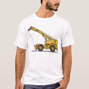 kraan Alle terrein Hydraulische constructietoestel T-shirt