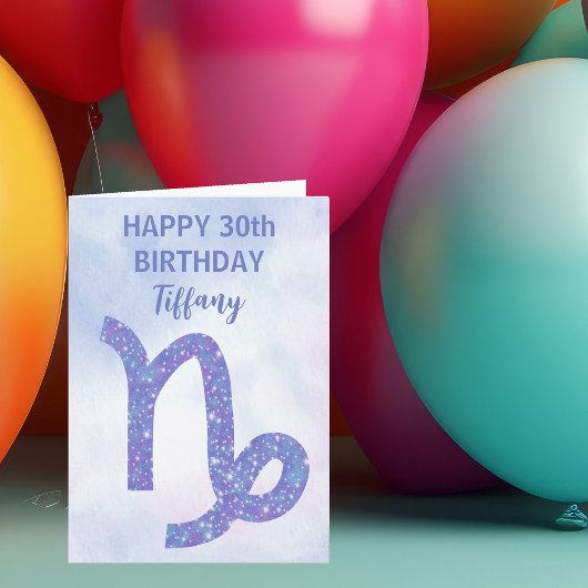  kraan Astrology Sign Custom Birthday Kaart