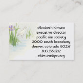  kraan Aziatische stijl Visitekaartjes (Voorkant)