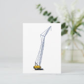 kraan briefkaart (Staand voorkant)